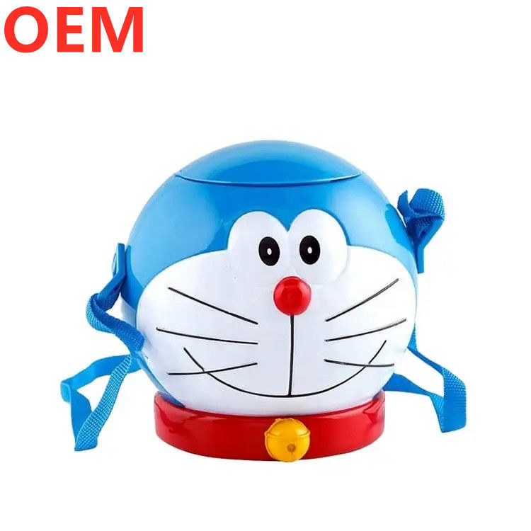 Προσαρμοσμένο δημιουργικό καρτούν Popcorn Bucket OEM Design 3d πλαστικό δοχείο Popcorn Bucket