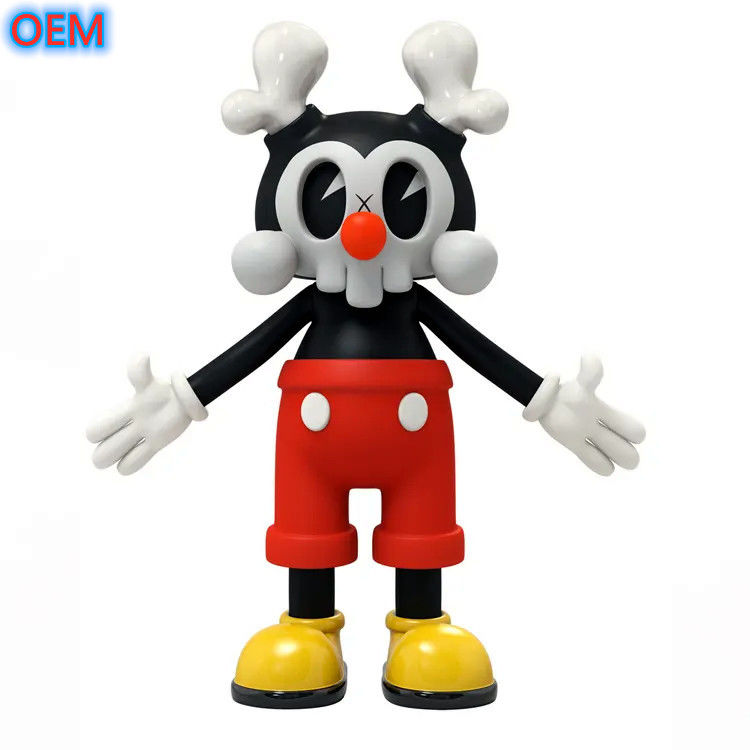 Custom Collectible Plastic PVC Vinyl Figure Toys, OEM Design 3d Cartoon Plastic Figure Toys