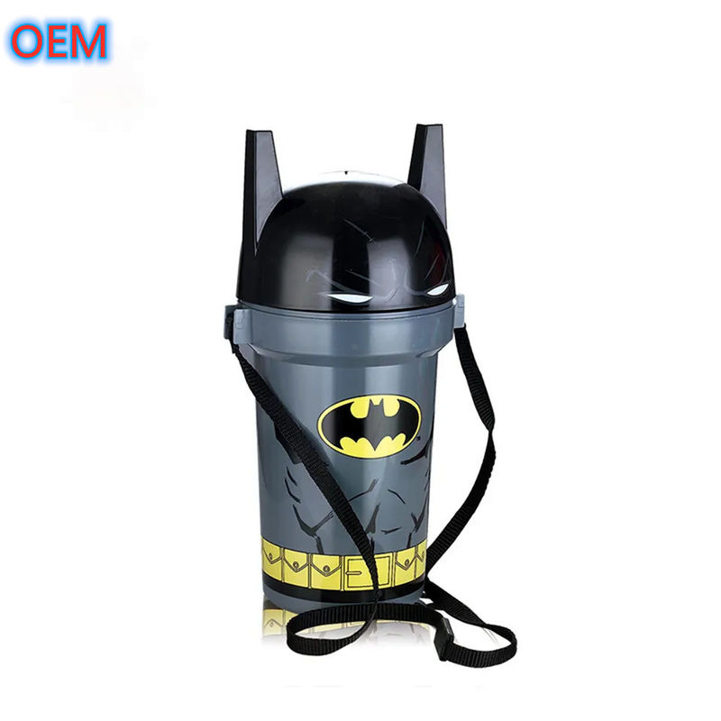 Καρτούν Popcorn Bucket Προσαρμογή, OEM Design Υψηλής ποιότητας πλαστικό Popcorn Bucket