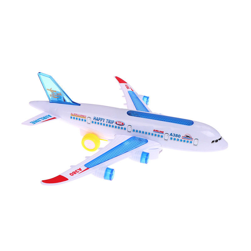 DIY Συνέλευση Airbus Αεροπλάνο Αυτοκινητήρας Φλας ήχος Μουσική φωτισμός Παιχνίδια Ηλεκτρικό αεροπλάνο Παιχνίδι για παιδιά Παιδιά