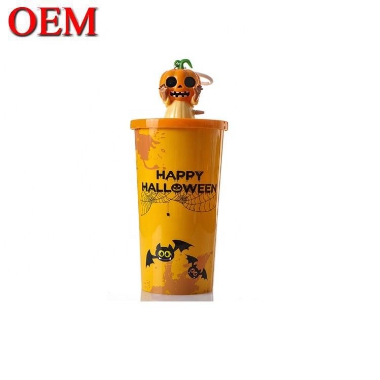 OEM 3D συλλεκτικό σχεδιαστή παιχνιδάκι Custom το δικό σας πλαστικό κύπελλο 3D Cartoon Drink Cup