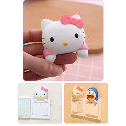 Kt Cat Cartoon Switch Cover Διακόσμηση δωματίου 3D On-Off Switch Sticker Switch Outlet Wall Sticker