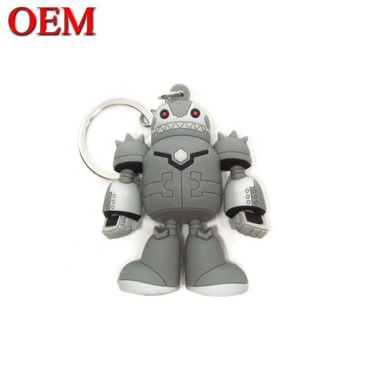 OEM λογότυπο Soft PVC 3D Keychain Custom Animal Keychain Figure δικό σχεδιασμό Keychains