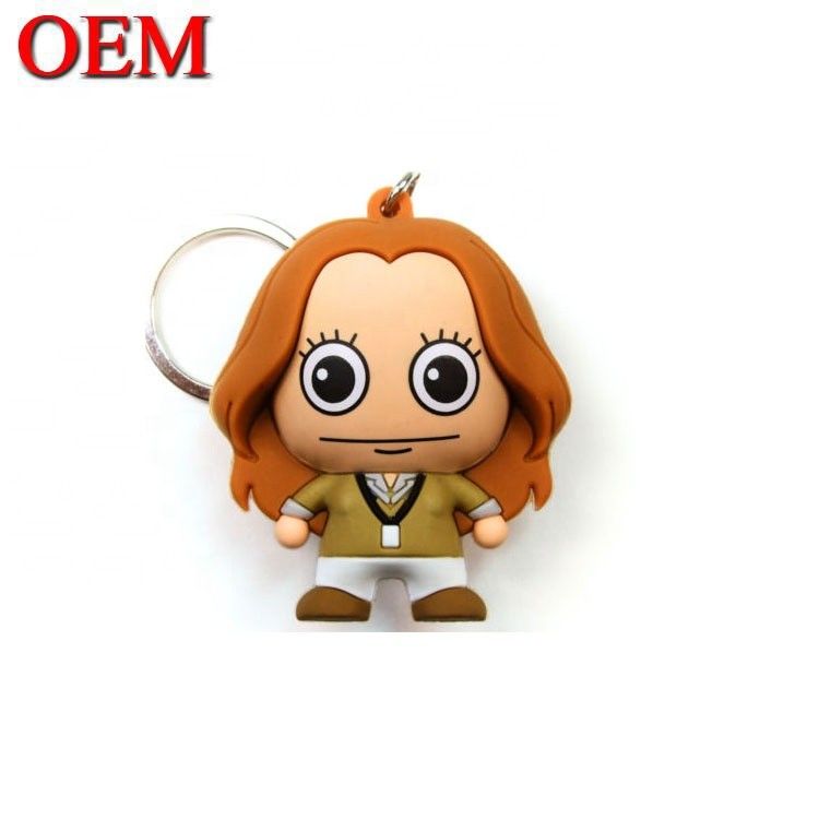OEM λογότυπο Soft PVC 3D Keychain Custom Animal Keychain Figure δικό σχεδιασμό Keychains