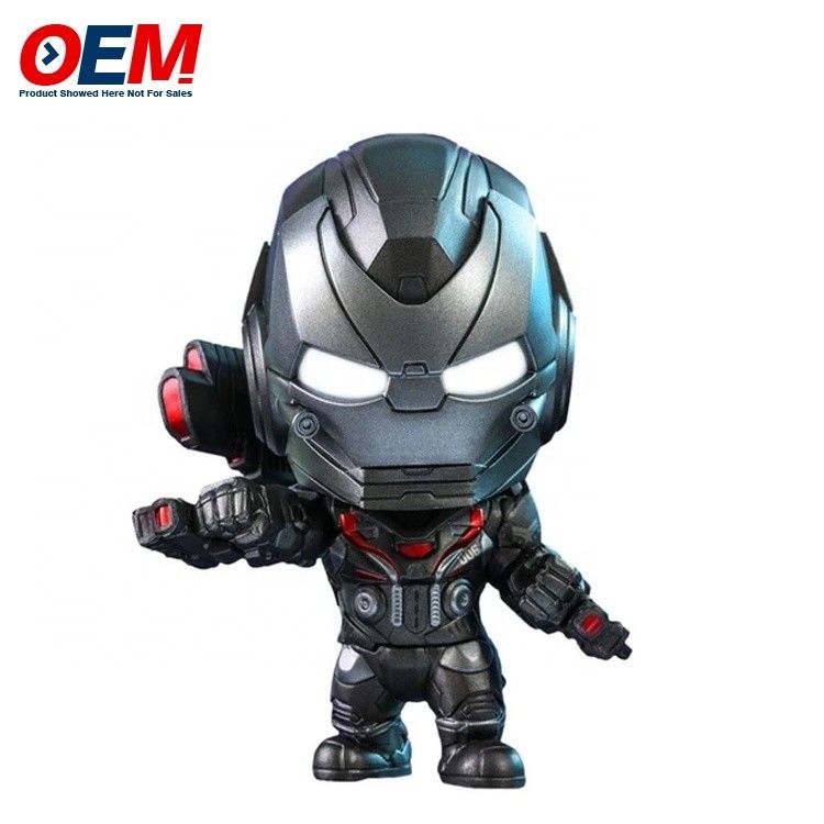 Προσαρμοσμένο βινύλιο παιχνίδι να κάνει 3D LED Cartoon Keychain Συσκευές πλαστικό κλειδαριό για τσάντες