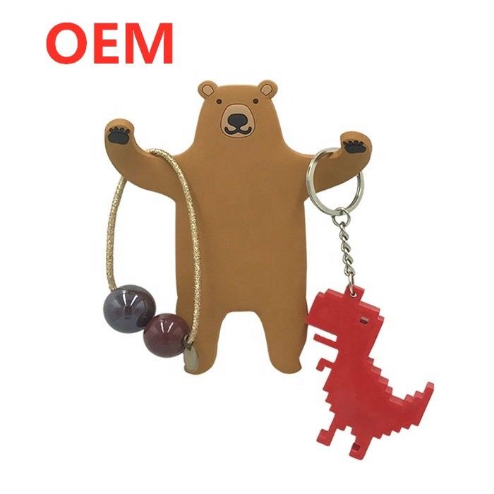 OEM FAMA Factory Custom Made Μίνι χωρίς ραφή ουρά αναδιπλούμενο γάντζο PVC ελαστικό παιχνίδια