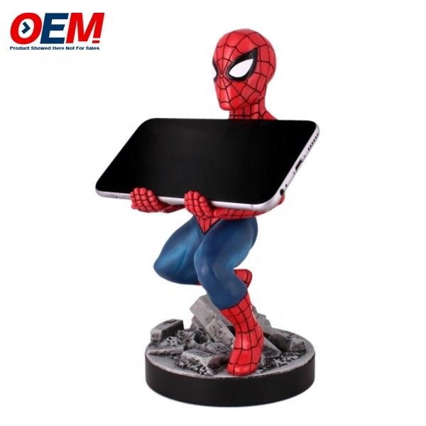 Κρατητήρας κινητού τηλεφώνου Spidman Made Desk Office Home Desktop Toy OEM PVC Κρατητήρας τηλεφώνου Σχήμα