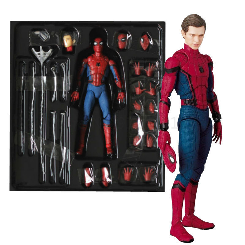 Προσαρμοσμένη Υψηλής ποιότητας 15CM Spider Man Toys Tom Holland PVC Action Figure Spiderman Collection Παιχνίδι με κουτί