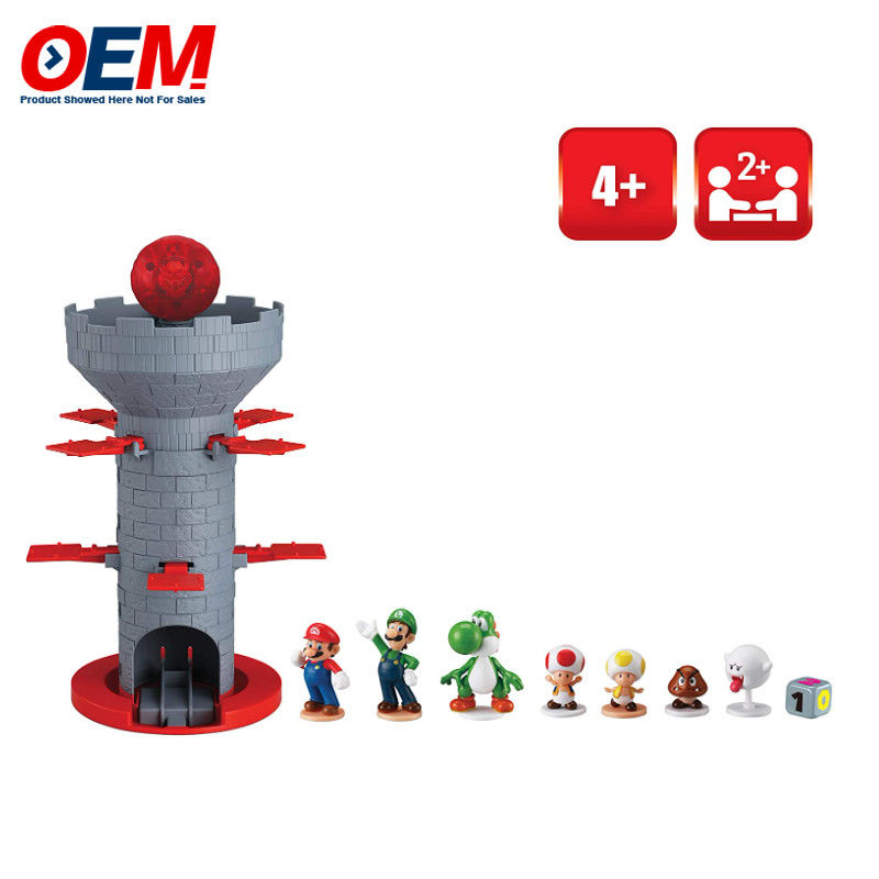Παιχνίδια Δόντια Super Mario Piranha Plant Escape Made Tabletop Action Game για ηλικίες 4+ με 2 συλλεκτικά Super Mario Action Figures