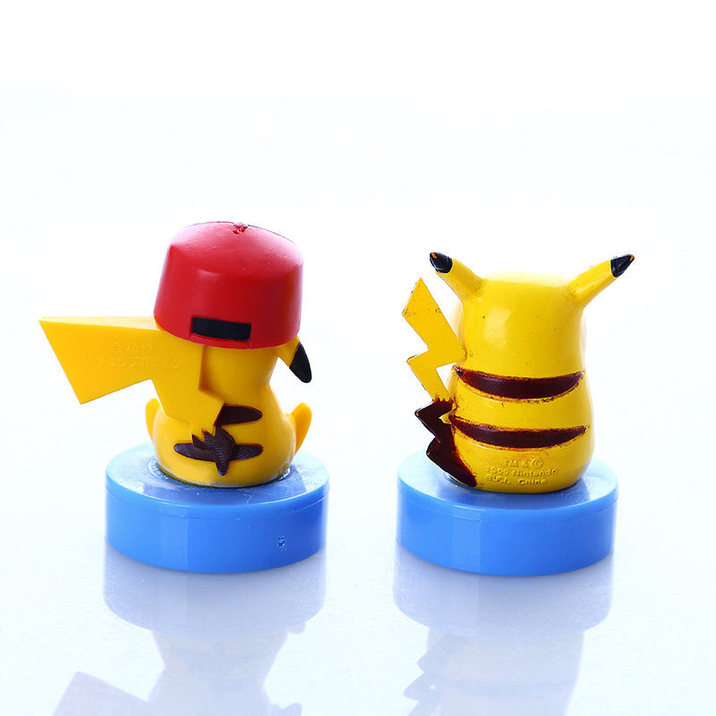 OEM Custom Made Mini Stamper Παιχνίδι Pikachu Σχήμα Stamper Αυτοχρωματική Σφραγίδα Πλαστική Mini Stamper