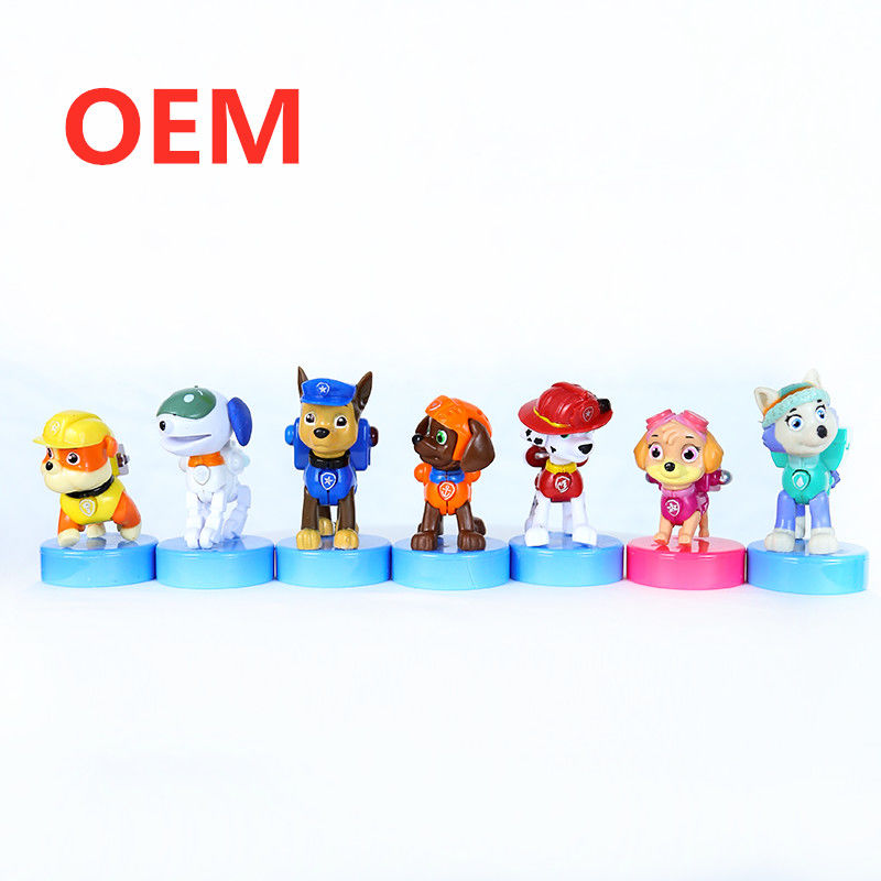 OEM Προσαρμοσμένο Mini Cartoon Stamper Toy 3d Figure Stamper Αυτοδιατυπωτικό Σφραγίδα Πλαστικό Παιδικό Παιδικό Παιχνίδι Περιβαλλοντικά φιλικό υλικό 5000PCS