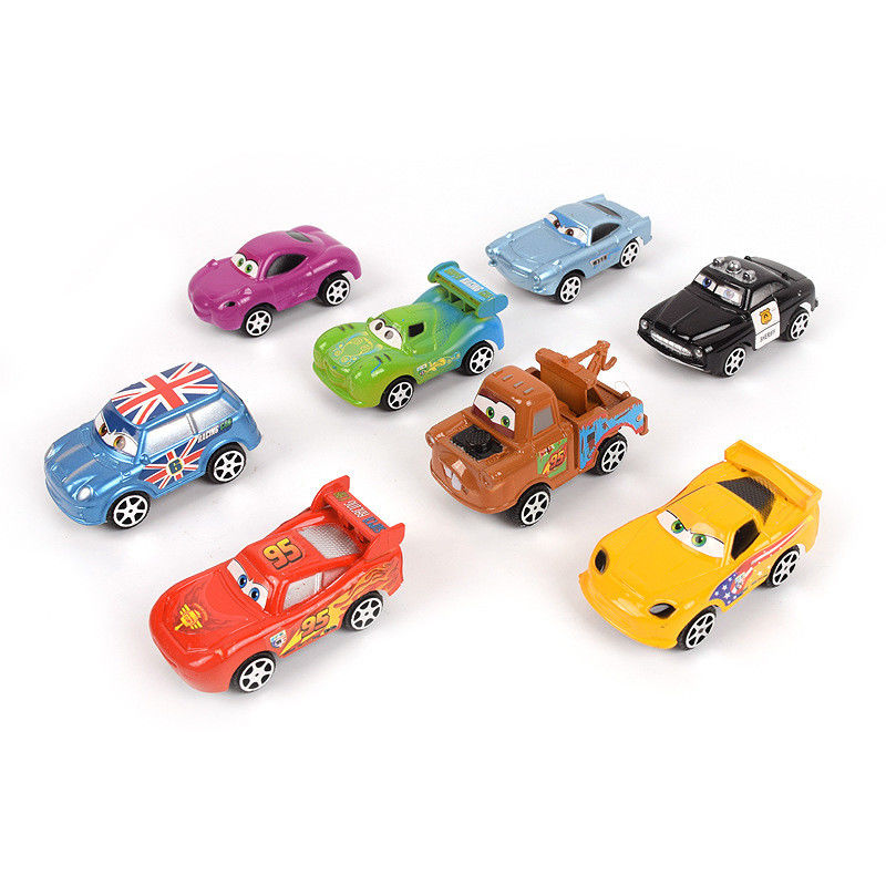 Εξατομικευμένος κατασκευαστής Cartoon Pixar Cars Racing Series Jackson Storm Cruz Smokey 1:43 Diecast Metal Alloy Vehicle Toys Boy Kid Gif