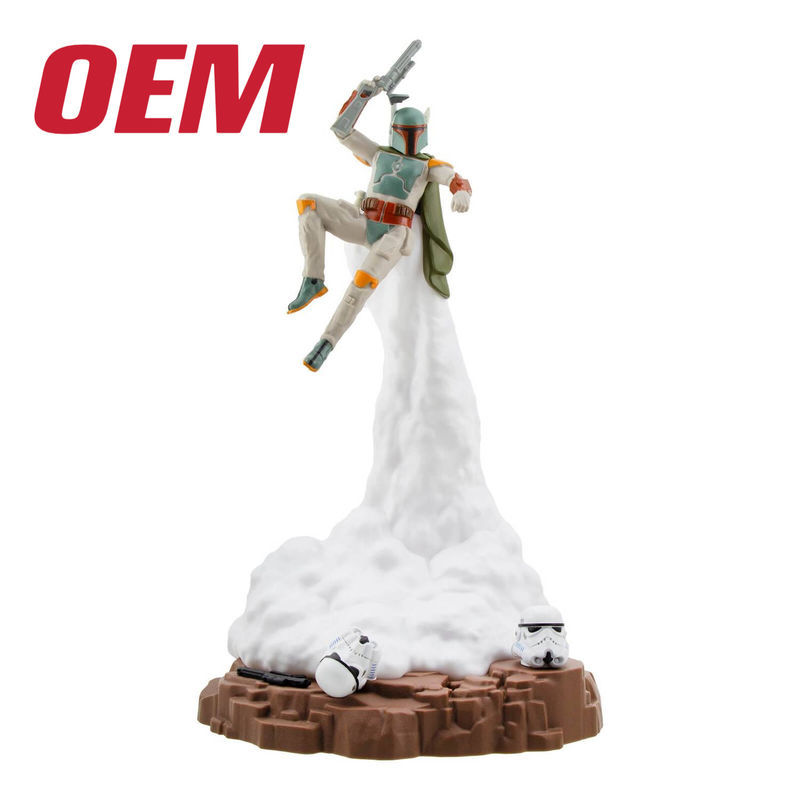 Προσαρμοσμένα LED φωτιστικά παιχνίδια Ome Movie Character Toys Lamp Make Plastic Kids Toy Light με μουσική και ήχο