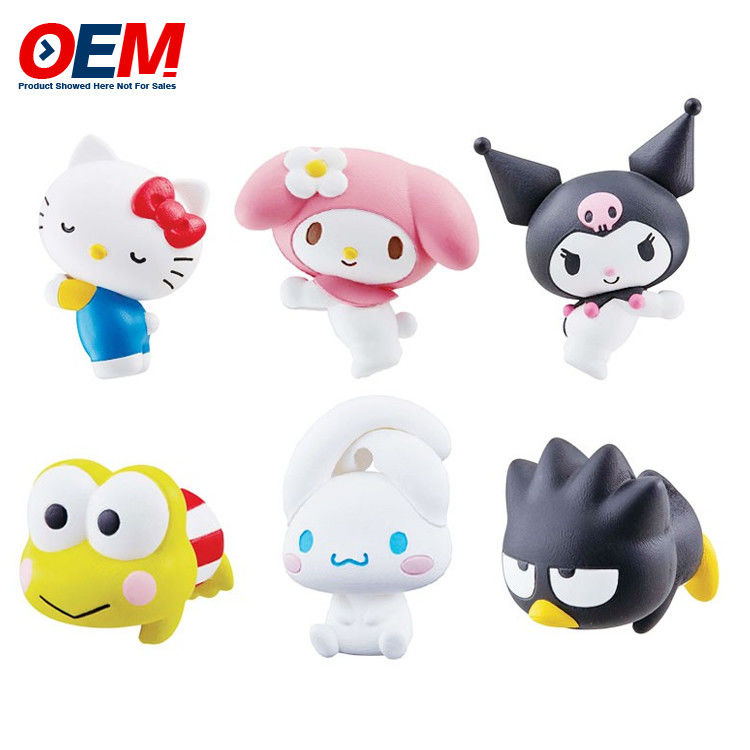 Προσαρμοσμένο PVC Cute Mini Figure OEM Πλαστικό Παιχνίδι Κινηματογραφίας Κάντε 5cm ύψος Πλαστικό Παιχνίδι