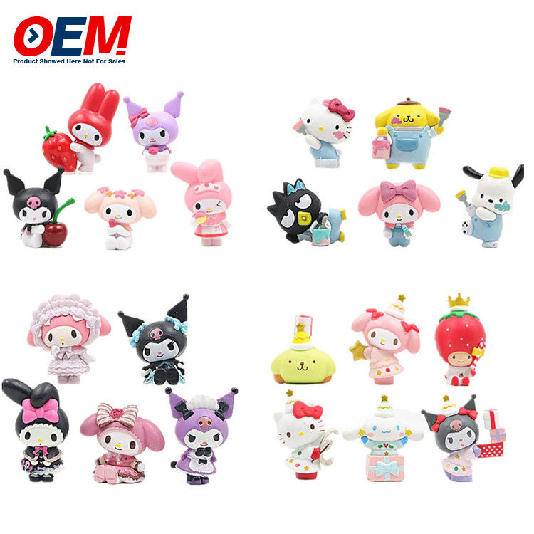 Προσαρμοσμένο PVC Cute Mini Figure OEM Πλαστικό Παιχνίδι Κινηματογραφίας Κάντε 5cm ύψος Πλαστικό Παιχνίδι