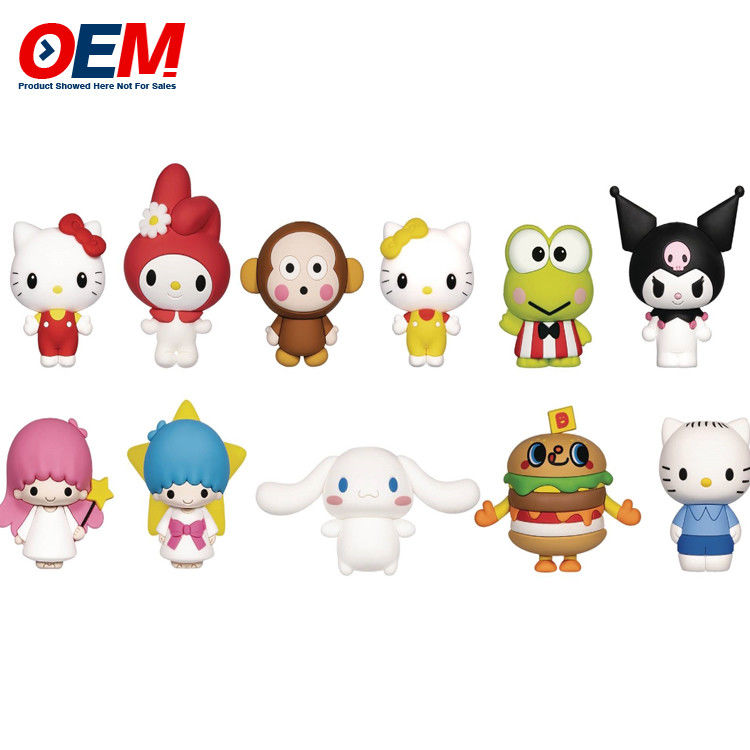 Προσαρμοσμένο PVC Cute Mini Figure OEM Πλαστικό Παιχνίδι Κινηματογραφίας Κάντε 5cm ύψος Πλαστικό Παιχνίδι