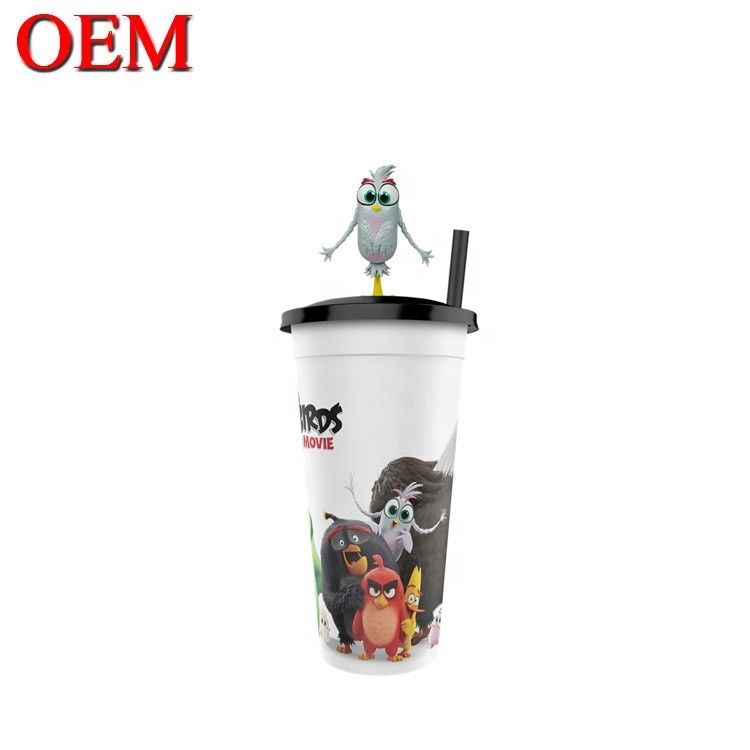 Προσαρμοσμένη πλαστική φιγούρα OEM Cup Topper Figures Δημιουργία γενέθλιας φιγούρα διακόσμηση φλιτζάνι