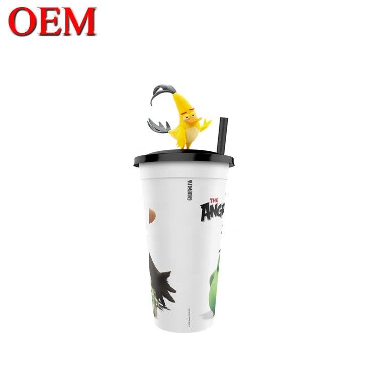 Προσαρμοσμένη πλαστική φιγούρα OEM Cup Topper Figures Δημιουργία γενέθλιας φιγούρα διακόσμηση φλιτζάνι