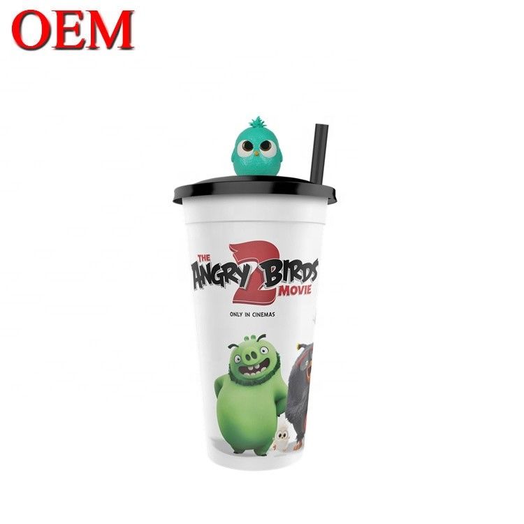 Προσαρμοσμένη πλαστική φιγούρα OEM Cup Topper Figures Δημιουργία γενέθλιας φιγούρα διακόσμηση φλιτζάνι