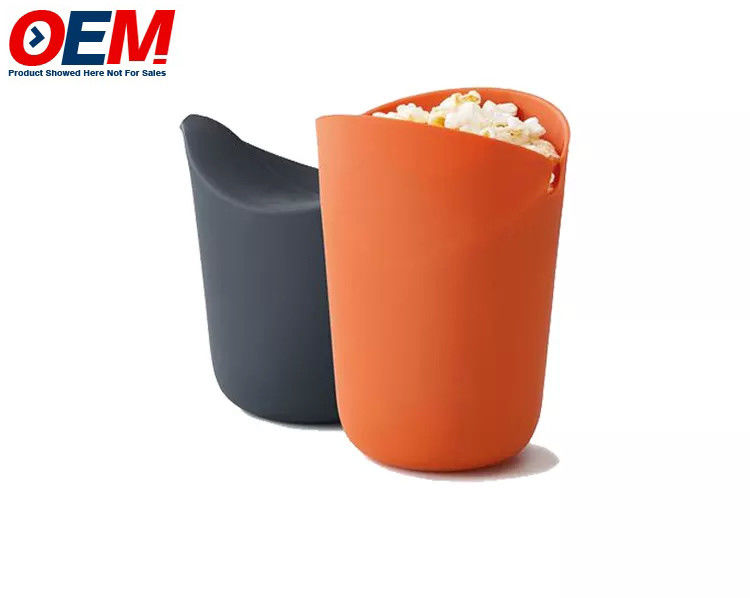 OEM Καλή ποιότητα δοχείο προσαρμοσμένο εκτυπωμένο πλαστικό καρτούν ποπκόρν κουβά μπανιέρα φλιτζάνι με καπάκι για προώθηση
