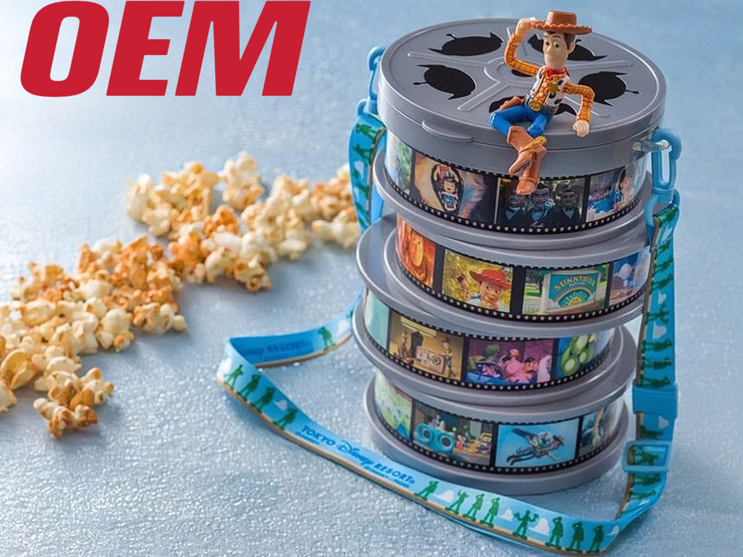 Προσαρμοσμένο Light Up Popcorn Bucket OEM Popcorn Plastic Bucket Make Character Popcorn Bucket (Παρασκευασμένο κουβά με φωτισμό)
