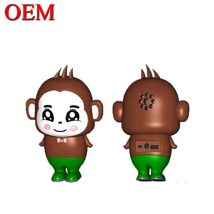 Προσαρμοσμένο Mini Figure Toy Portable Bluetooth Speaker OEM Cute Cartoon Music Player Προμηθευτής