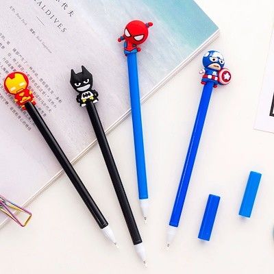 Προσαρμοσμένο Cool 3D Cartoon Figure Toy Ballpoint Pen Head Toppers Παιδιά Παιχνιδάκι Πένα