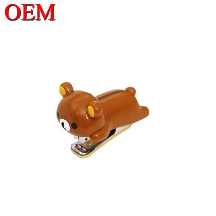 Πλαστικό πάπια καρτούν σχήμα Γραφείο Stapler OEM Πλαστικό ζώο παιχνίδι σχολείου Stapler Για τους μαθητές
