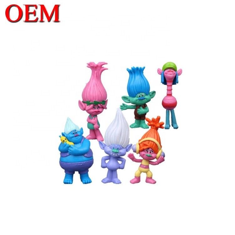 Προσαρμοσμένο Χριστουγεννιάτικο Κέικ Topper Toys Set OEM Γενέθλια Πάρτι Cupcakes Figures Bobble Heads Toy Doll Set