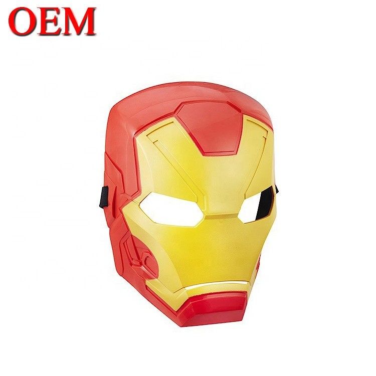 Προσαρμοσμένες μάσκες για το Χάλογουιν PVC Superhero Spider Iron Hero Hulk Captain America Μάσκες Cosplay Costumes Μάσκα προσώπου