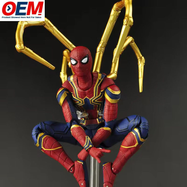 Προσαρμοσμένο Spider Man πλαστικό σχήμα δράσης Spider Man συλλεκτικό μοντέλο 15 cm Spider Man μοντέλο σχήμα