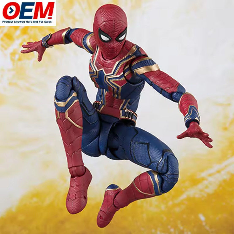 Προσαρμοσμένο Spider Man πλαστικό σχήμα δράσης Spider Man συλλεκτικό μοντέλο 15 cm Spider Man μοντέλο σχήμα