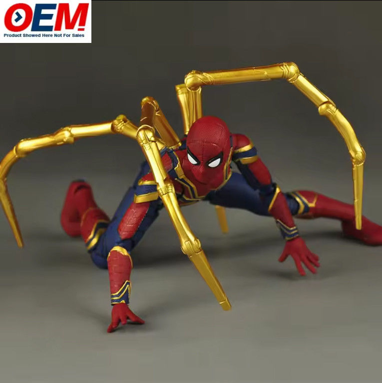 Προσαρμοσμένο Spider Man πλαστικό σχήμα δράσης Spider Man συλλεκτικό μοντέλο 15 cm Spider Man μοντέλο σχήμα