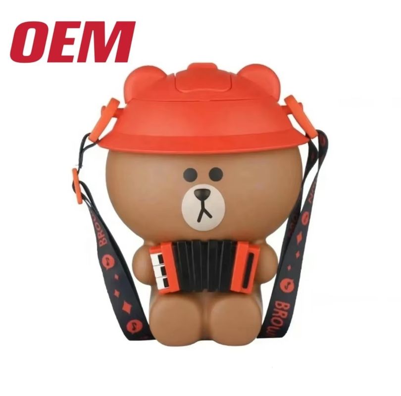 Προσαρμοσμένο χαρακτήρα ταινίας Popcorn Bucket OEM 60 OZ Figure Popcorn Plastic Bucket Make ABS Popcorn Bucket με χείλος
