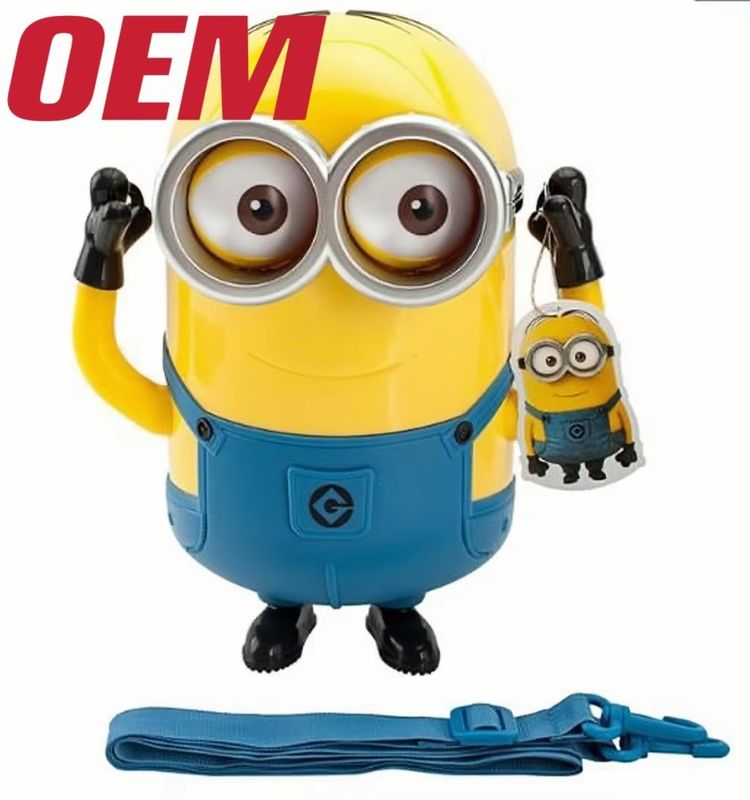 Προσαρμοσμένο χαρακτήρα ταινίας Popcorn Bucket OEM 60 OZ Figure Popcorn Plastic Bucket Make ABS Popcorn Bucket με χείλος