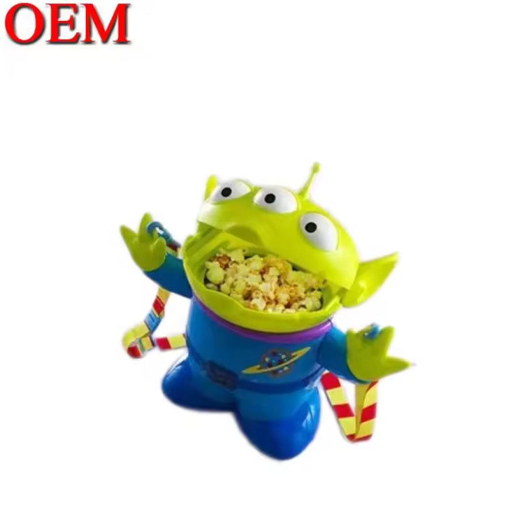 Μίνι καραμέλα κουτί κοντέινερ ποπκόρν με Snap On κάλυμμα τροφή ασφαλές κουβά ποπκόρν