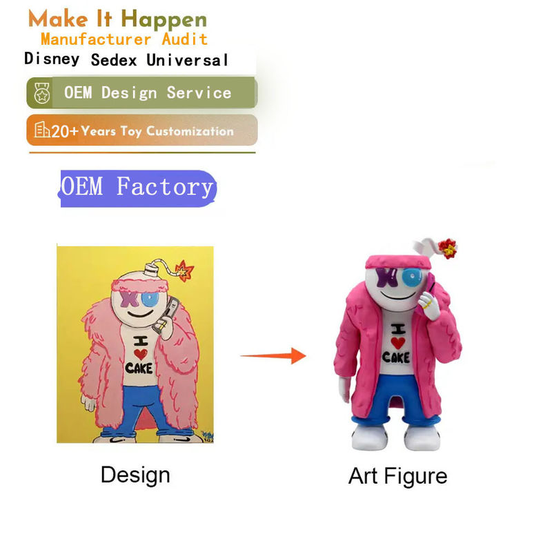 30-40 Ημέρες Χρόνος Σχηματισμού Προσαρμοσμένο πλαστικό παιχνίδι / ΠΒΚ παιχνίδι Unisex φύλο ταινία τηλεόραση θέμα