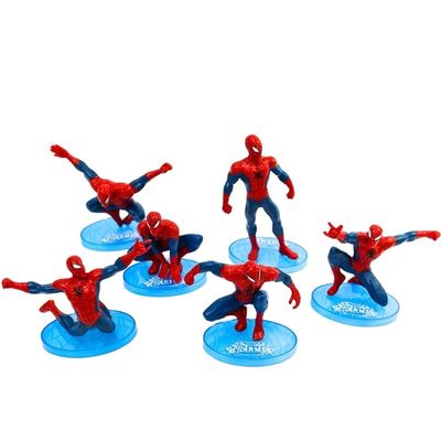 Προσαρμοσμένο Spider Man Γενέθλια Κέικ Topper πλαστικό παιχνίδι