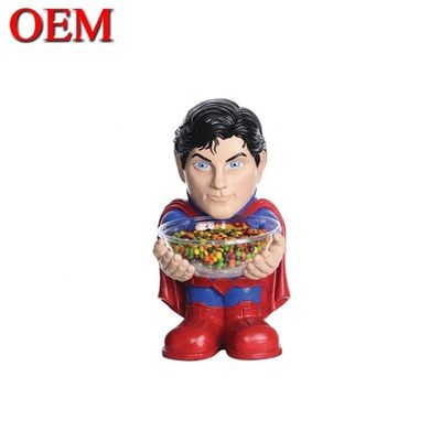 OEM εργοστάσιο Προσαρμόστε Superhero Sugar Bowl Κρατητής στο χέρι προσαρμοσμένο παιχνίδι σχήμα