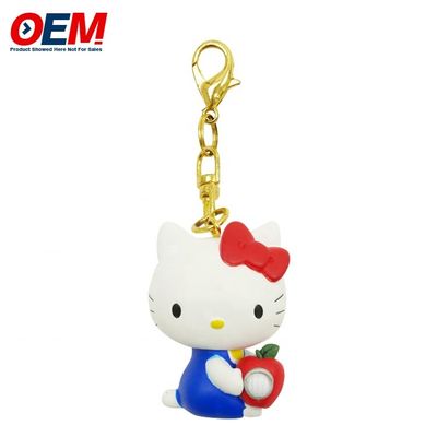 Γάτα Γλυκό Hello Kitty Keychains Melody 3D καρτούν Keychain