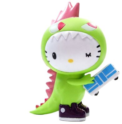 Προσαρμοσμένο OEM κατασκευασμένο από PVC Cute Mini Plastic Cartoon Kitty Toy OEM κατασκευαστής