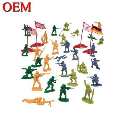 Προσαρμοσμένο Στρατιώτης OEM Στρατιώτες Action Figures Playing Set Στρατιωτική πλαστική φιγούρα παιχνίδι