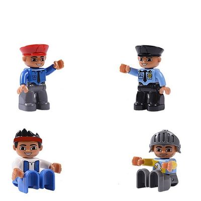 Μίνι ABS πλαστική δράση Anime Figures Building Blocks Figure Toys για παιδιά