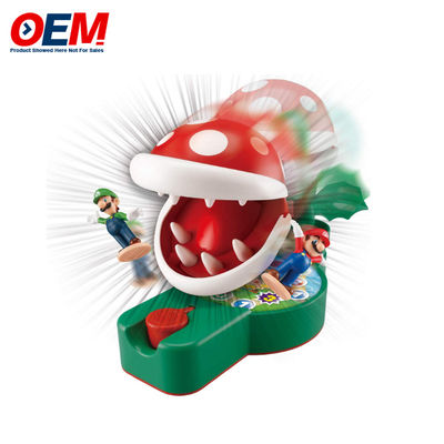 Παιχνίδια Δόντια Super Mario Piranha Plant Escape Made Tabletop Action Game για ηλικίες 4+ με 2 συλλεκτικά Super Mario Action Figures