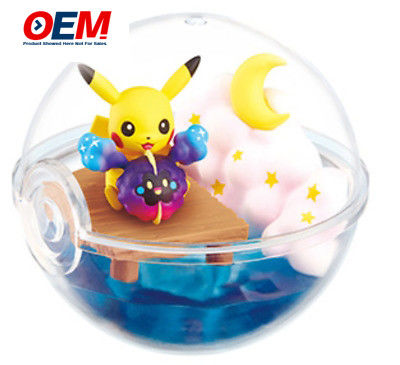 OEM 3D Νέο Σχεδιασμός Επαναφορά Terrarium Pokeball Συλλογή προσαρμοσμένα παιχνίδια pvc καρτούν