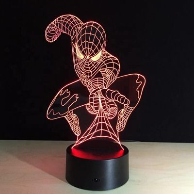 Προσαρμοσμένο χαρακτήρα ταινίας 3D σχήμα κατασκευασμένο μοντέλο παιχνιδιού LED νυχτερινό φως κατασκευαστής παιχνιδιού
