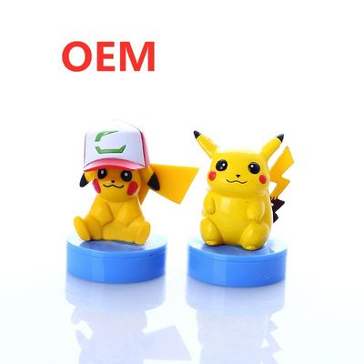 OEM Custom Made Mini Stamper Παιχνίδι Pikachu Σχήμα Stamper Αυτοχρωματική Σφραγίδα Πλαστική Mini Stamper