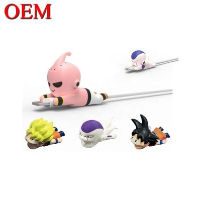 Εταιρεία Custom OEM Cute 3D Mini Figure Anime Phone Cable Bite Toy Custom πλαστικό PVC βινύλιο παιχνίδια