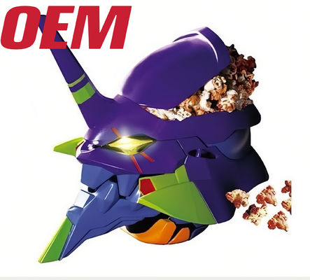 Προσαρμοσμένο Light Up Toy Popcorn Bucket Make Character Popcorn Bucket με κάλυμμα χύδη