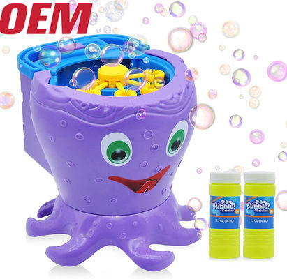 Nuby μπάνιο χταπόδι φυσαλίδα μηχανή κατασκευασμένη αυτόματη φυσαλίδα κατασκευαστής με 2 λύσεις OEM φυσαλίδα αναπνευστήρα για παιδιά
